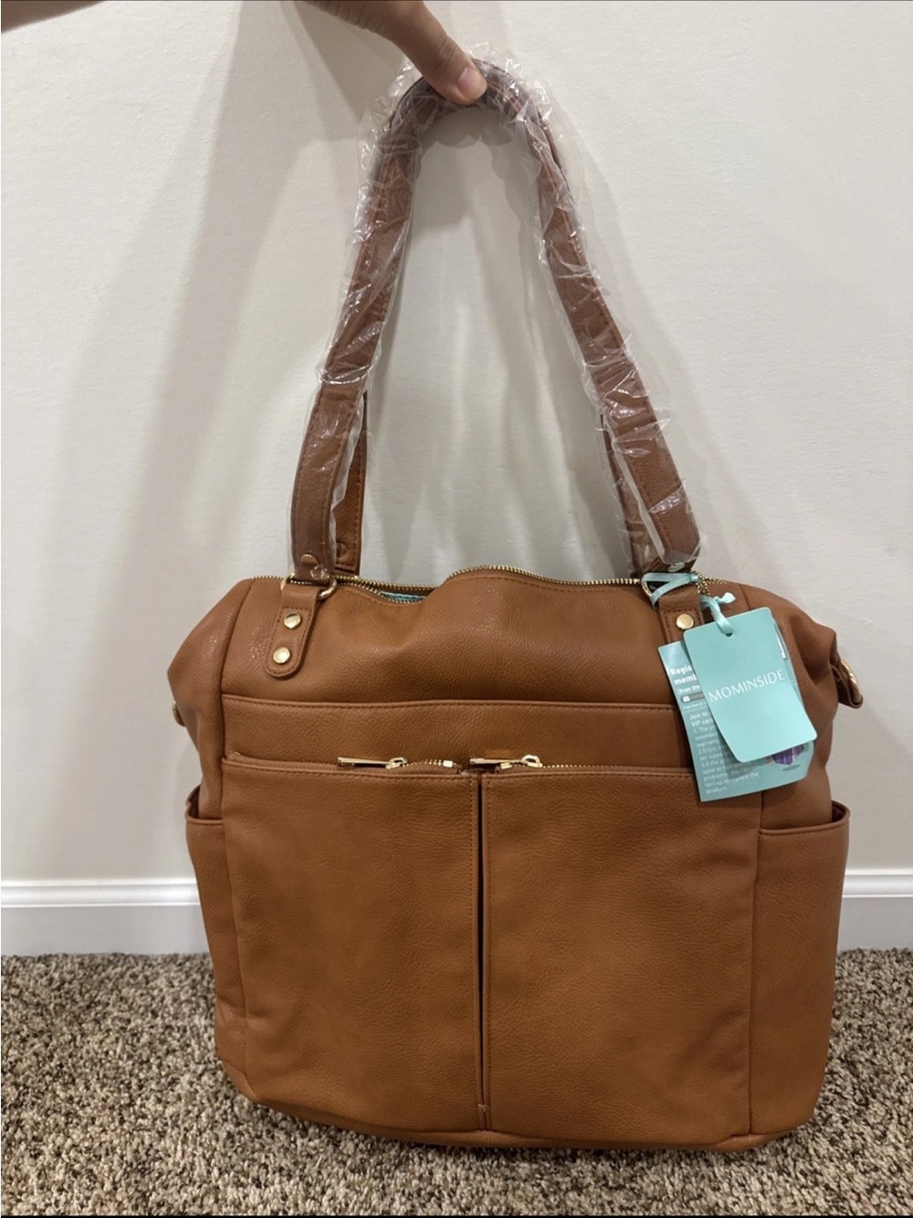 New Mominside tote/backpack diaper convertible bag 4 in 1